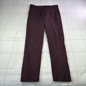 Lululemon Pants Mens 32 Purple Commission Slim Performance Chino Golf Casual
